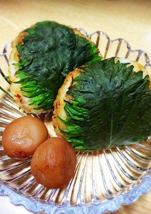 大葉味噌おにぎり-レシピのメイン写真