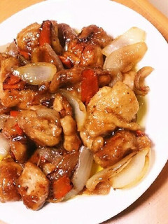 なんちゃって揚げ鶏の甘酢あんかけ-レシピのメイン写真