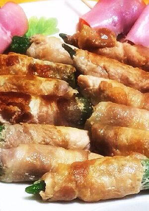 オクラのお肉巻き！-レシピのメイン写真