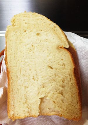 【HB】早焼き！ふわふわヨーグルト食パン-レシピのメイン写真