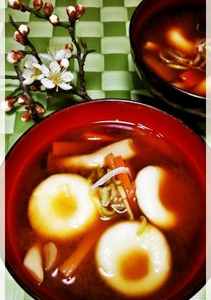 赤だし味噌汁の隠し味…我が家ver-レシピのメイン写真