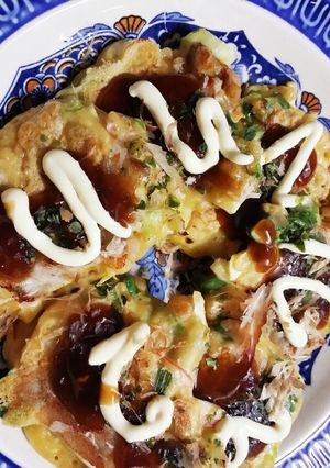 ☆まん丸かわいいお好み焼き☆-レシピのメイン写真