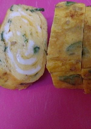 白だしで簡単＊ネギとごまの卵焼き-レシピのメイン写真