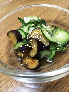 ナスの酢の物-レシピのメイン写真