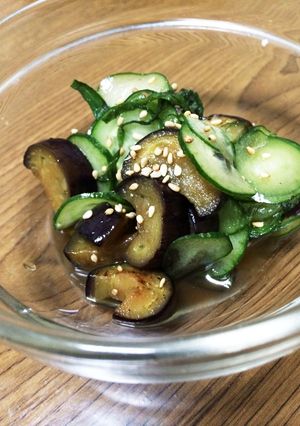 ナスの酢の物-レシピのメイン写真