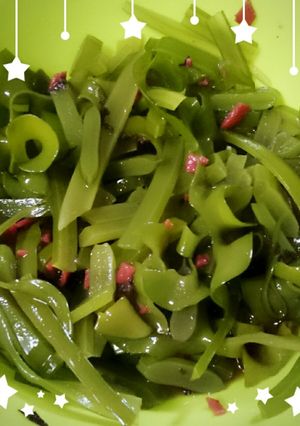 コリコリポリポリ梅ポン茎わかめ-レシピのメイン写真