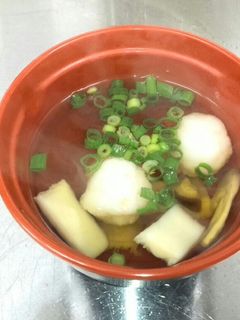 海老しんじょうのお吸い物♪-レシピのメイン写真