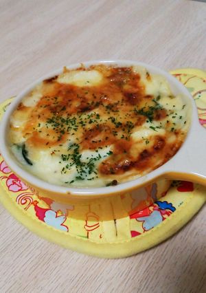 豆腐とほうれん草のグラタン-レシピのメイン写真