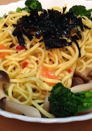 簡単☆ドレッシングでパスタ-レシピのメイン写真