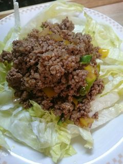 手抜き♪炒めるハンバーグ丼-レシピのメイン写真