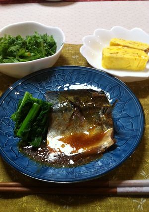 鯖の味噌煮の献立3月18日-レシピのメイン写真