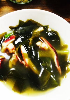 ５分で出来る生わかめスープ-レシピのメイン写真