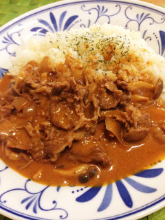 ビーフストロガノフ バターライス添え-レシピのメイン写真