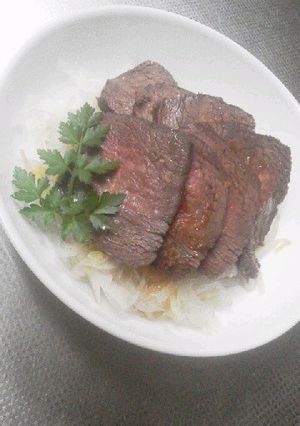 レンジで鹿ロースト-レシピのメイン写真