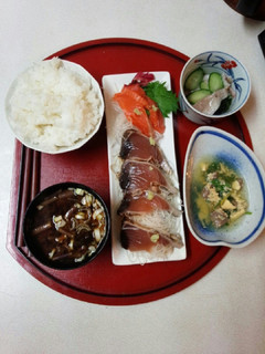 血管プラークダイエット食227(カツオ)-レシピのメイン写真