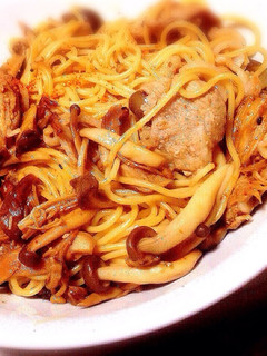 きのこと豚肉のバター醤油パスタ-レシピのメイン写真