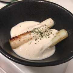 รูปของ 豆腐クリームソース！