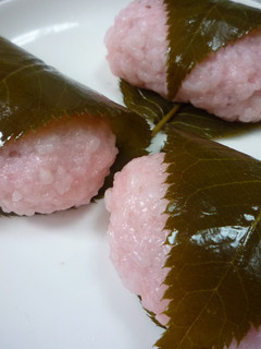 残ったご飯で作る☆桜餅-レシピのメイン写真