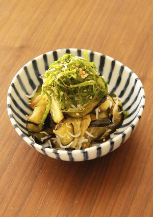 なすとしらすの和え物-レシピのメイン写真
