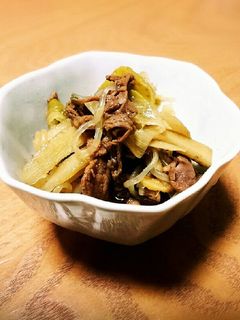 牛肉と柔らかゴボウのしぐれ煮☆-レシピのメイン写真