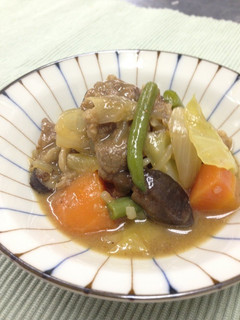 牛肉と野菜の味噌煮-レシピのメイン写真