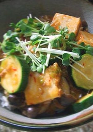 麻婆ズッキーニ丼-レシピのメイン写真
