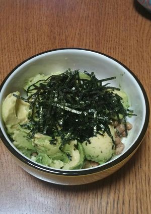 アボカド納豆サラダ-レシピのメイン写真