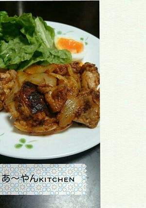 鶏肉と玉ねぎのチャプ-レシピのメイン写真