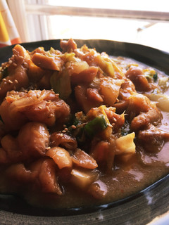 鶏肉とあまり野菜の甘辛味噌炒め♡-レシピのメイン写真