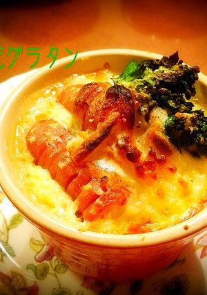 旬の菜の花でグラタン-レシピのメイン写真