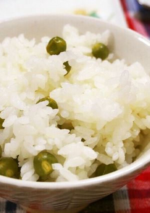 グリンピースご飯-レシピのメイン写真