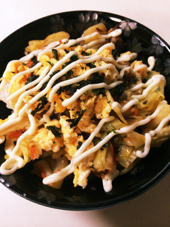 簡単☆野菜たっぷりさば味噌缶丼-レシピのメイン写真