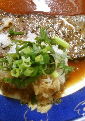 簡単! 和風おろしの ステーキソース!-レシピのメイン写真