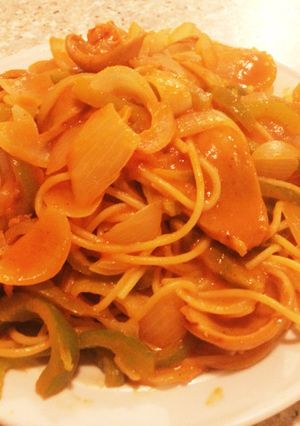 料理男子のナポリタン-レシピのメイン写真