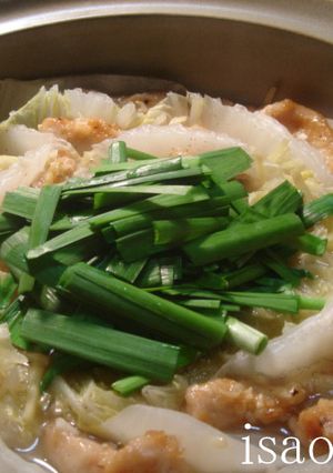 ニンニク鶏と白菜のスタミナ鍋-レシピのメイン写真