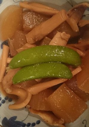 大根とイカの煮物-レシピのメイン写真