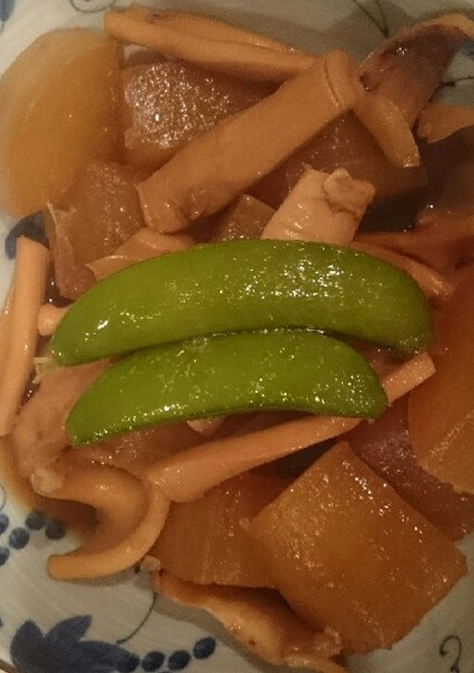 大根とイカの煮物-レシピのメイン写真