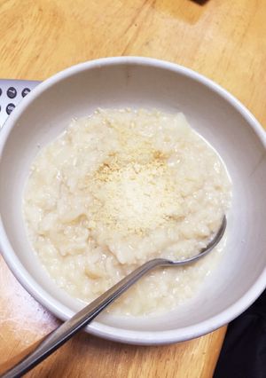 牛乳を使わないチーズリゾット-レシピのメイン写真