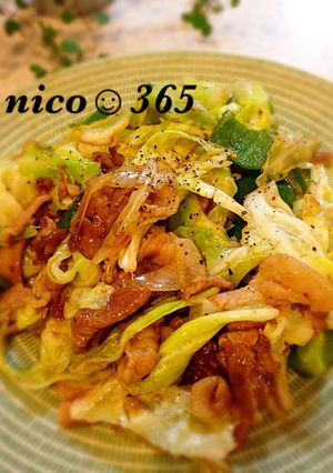 コクてりっ♡nico家の回鍋肉-レシピのメイン写真