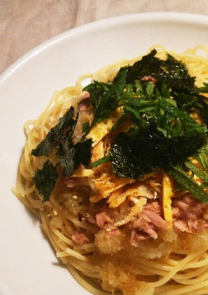 簡単＊大根おろしとツナの和風パスタ-レシピのメイン写真