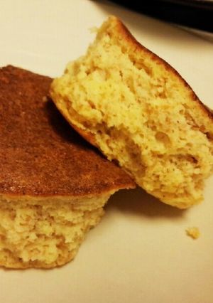 おからで分厚いパンケーキ【糖質制限】-レシピのメイン写真