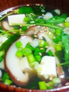 三つ葉とわけぎたっぷり♪すまし汁-レシピのメイン写真