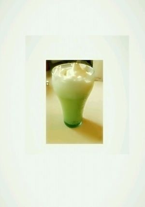 冷た~い抹茶オレ♪-レシピのメイン写真