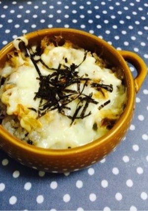 ひじきご飯でチーズドリア♡レンチン3分！-レシピのメイン写真
