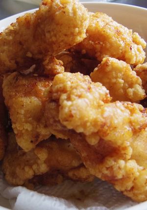 簡単♡鶏ムネ肉でジューシー唐揚げ-レシピのメイン写真
