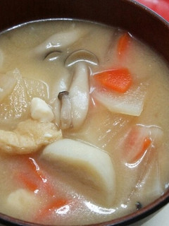 豚汁風?根菜たっぷりお味噌汁✿-レシピのメイン写真