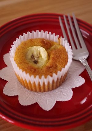 HMで作る簡単バナナはちみつカップケーキ-レシピのメイン写真