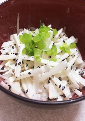 ダイコンサラダ-レシピのメイン写真