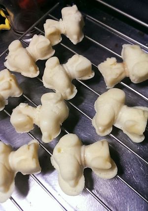 HM蒸しパン(スヌーピーシリコン型)-レシピのメイン写真
