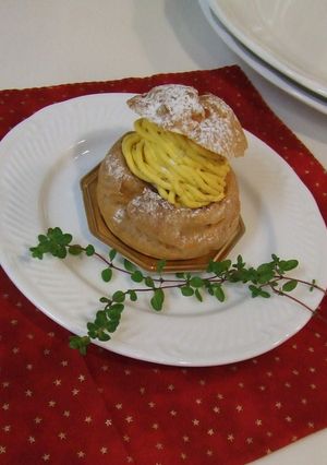 かぼちゃのシュークリーム-レシピのメイン写真